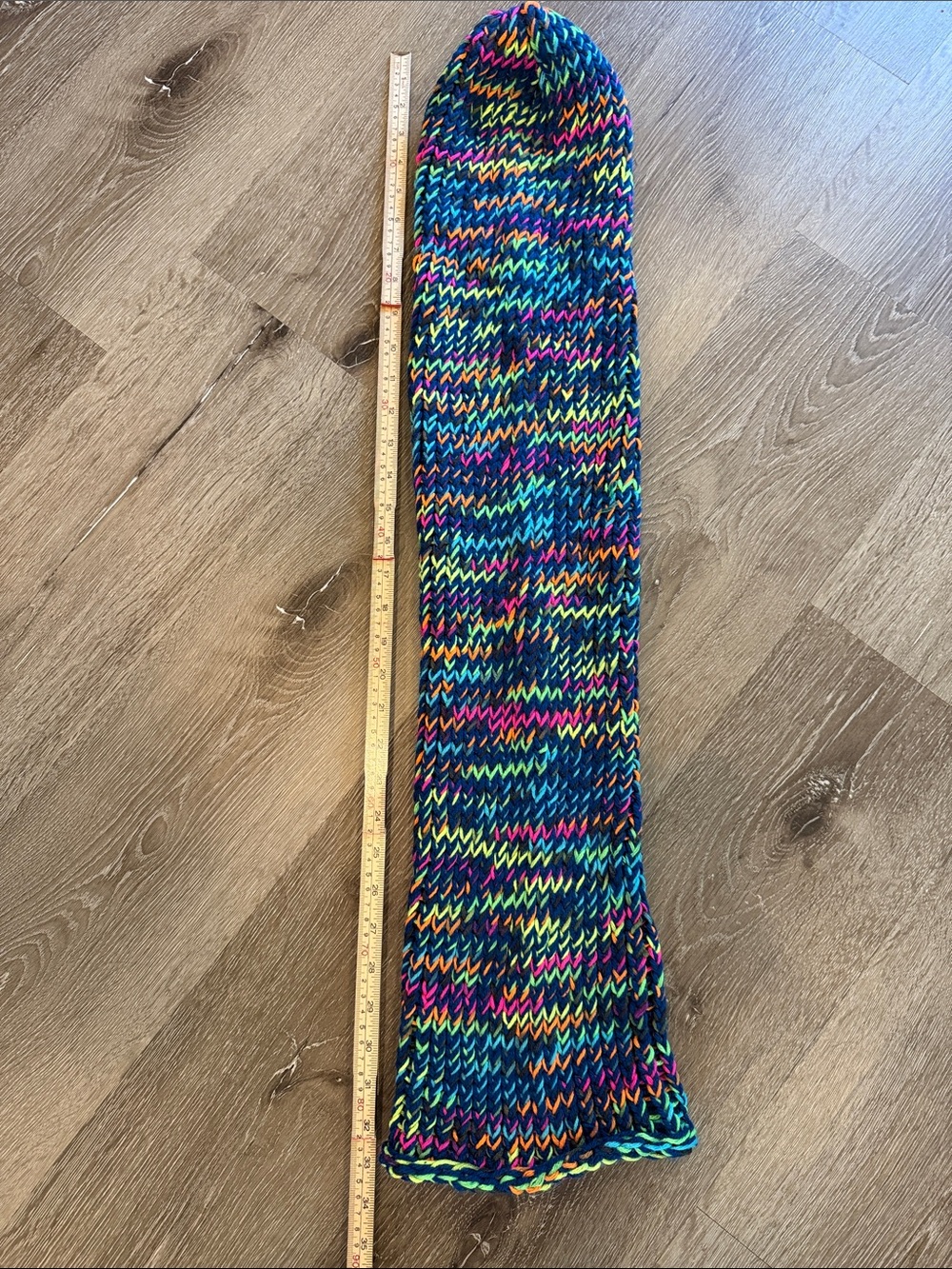 Super long Handmade knit hat - Women